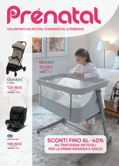 Anteprima dell'opuscolo Attuale volantino dal negozio Prenatal valido da 09/01/2026