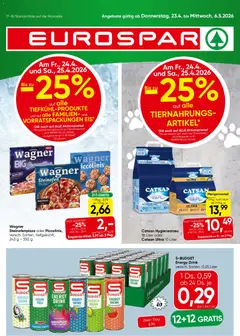 Vorschau der Angebote: Eurospar Eurospar Flugblatt gültig ab 23.04.2026