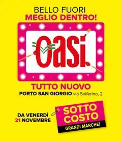 Anteprima dell'opuscolo Volantino Porto San Giorgio dal negozio Oasi valido da 21/11/2025