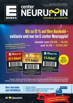 Vorschau von dem Prospekt des Geschäftes Edeka, gültig ab dem 09.03.2026