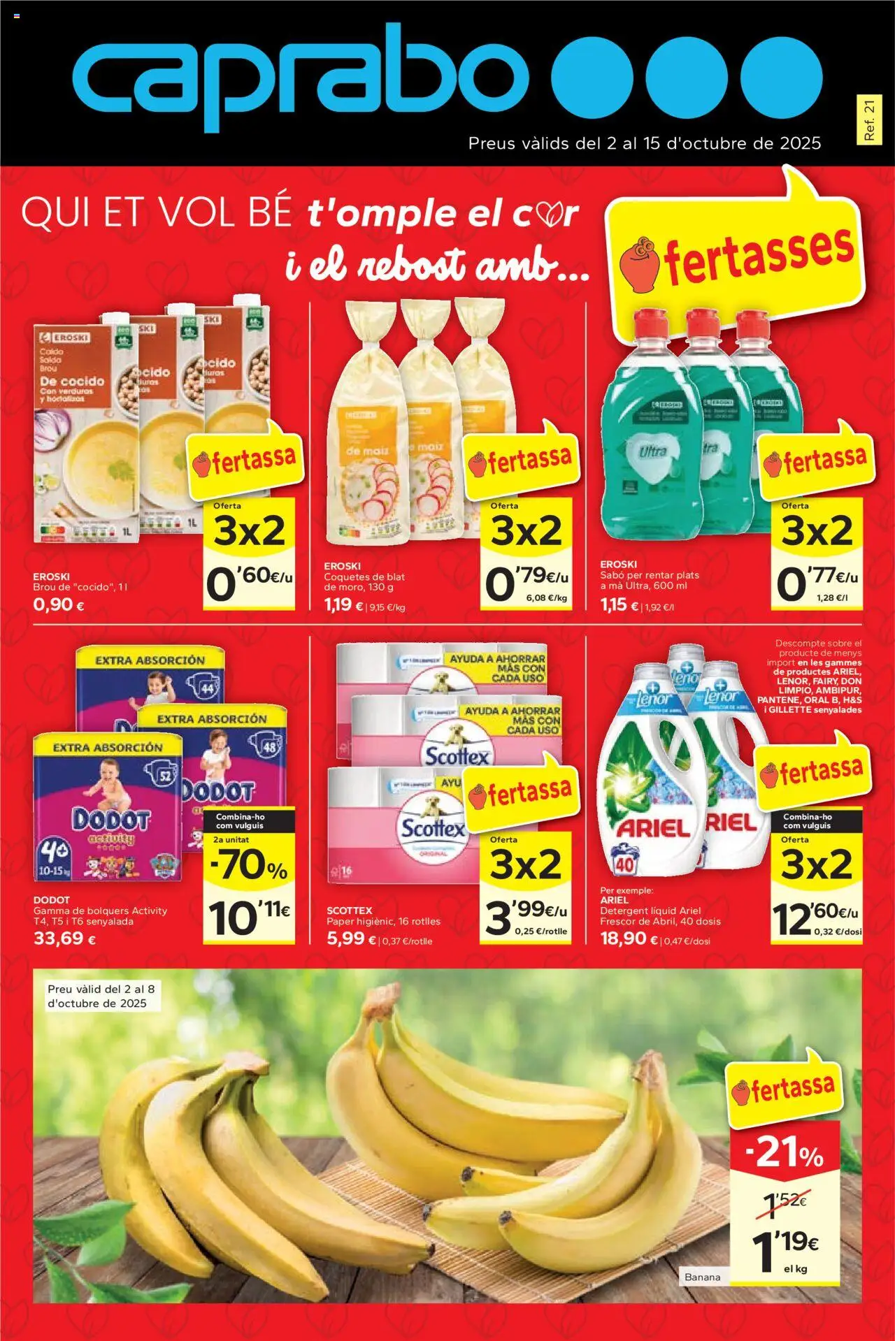Caprabo Ofertasses > 02/10 - 15/10/2025 > Ofertas