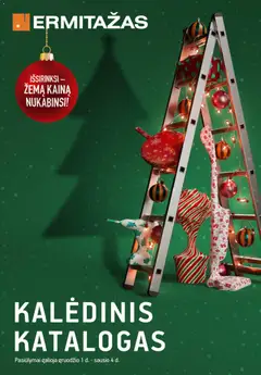 ERMITAŽAS parduotuvės leidinio Leidinys - Kalėdinis katalogas galiojančio nuo 2025.12.01 peržiūra