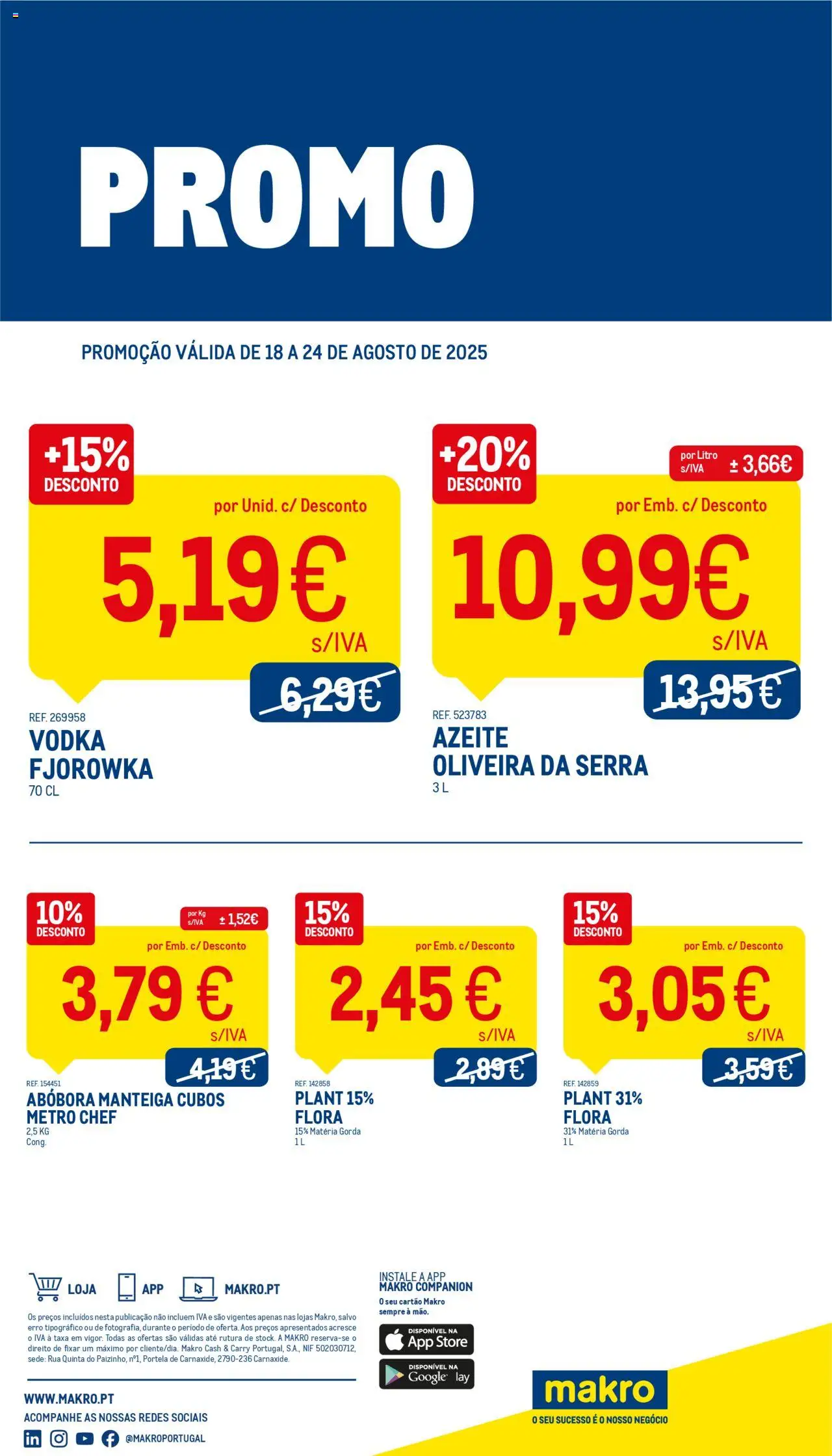 Makro Folheto de 18/08/2025 - catálogo esta semana - página 1