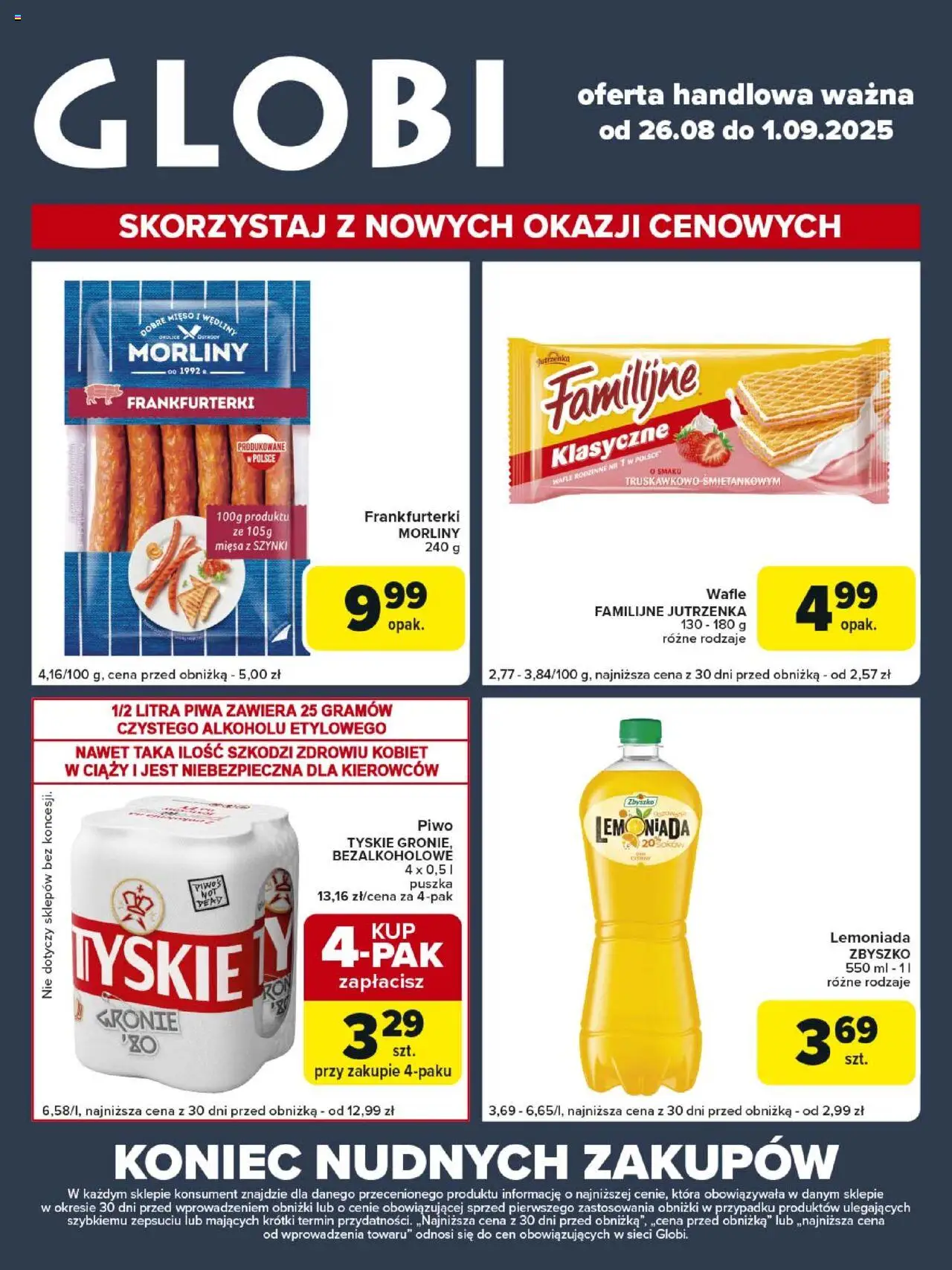 Carrefour Globi od 26.08.2025 - Nowa Gazetka - Numer strony 1