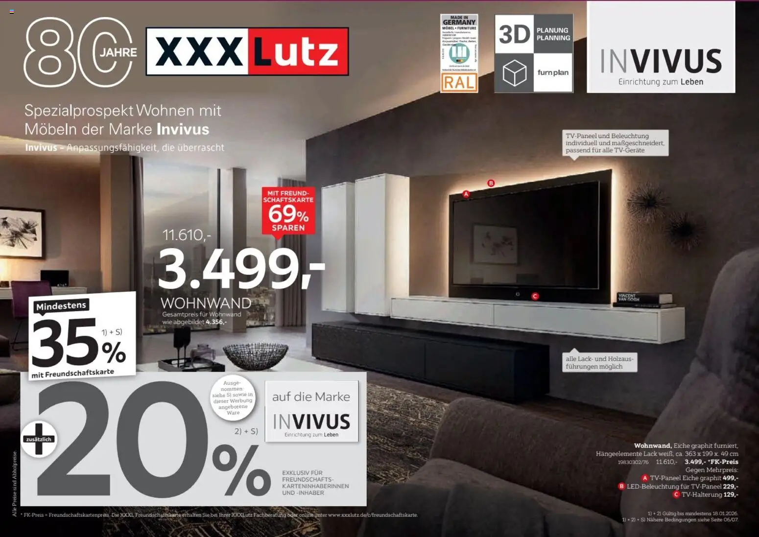 Vorschau von dem Prospekt des Geschäftes XXXL Lutz, gültig ab dem 04.01.2026