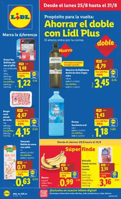 Vista previa del folleto de la tienda Lidl válido desde el 25/08/2025 