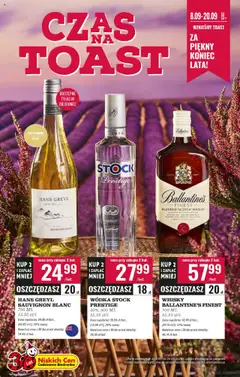 Pogląd gazetki "Czas na toast" ze sklepu Biedronka ważnej od 08.09.2025