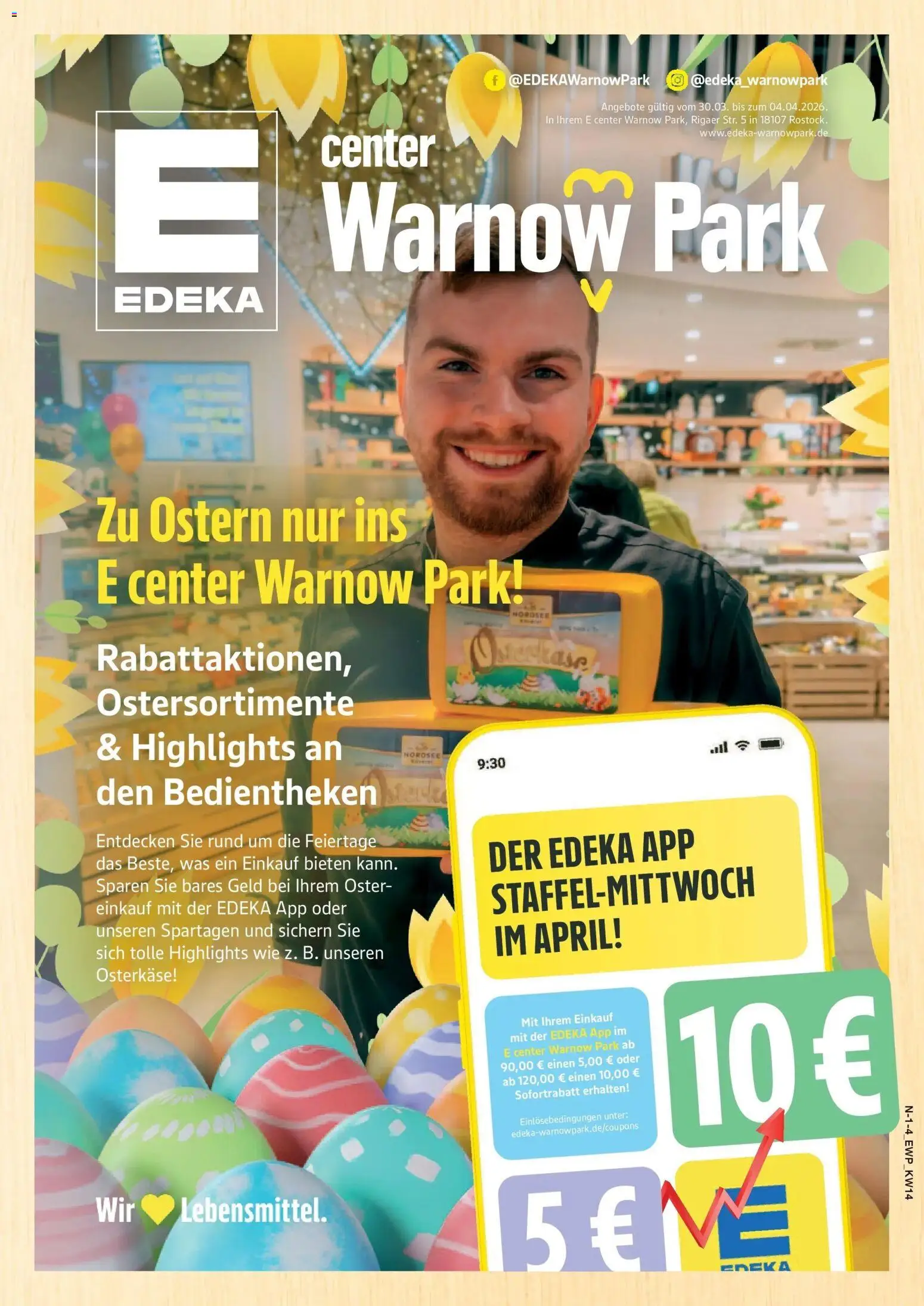 Vorschau von dem Prospekt des Geschäftes Edeka, gültig ab dem 30.03.2026