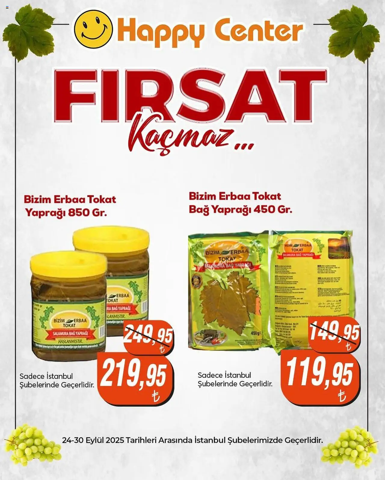 Happy Center Katalog 24 Eylül 2025 - Broşür, Indirim - Sayfa numarası 1