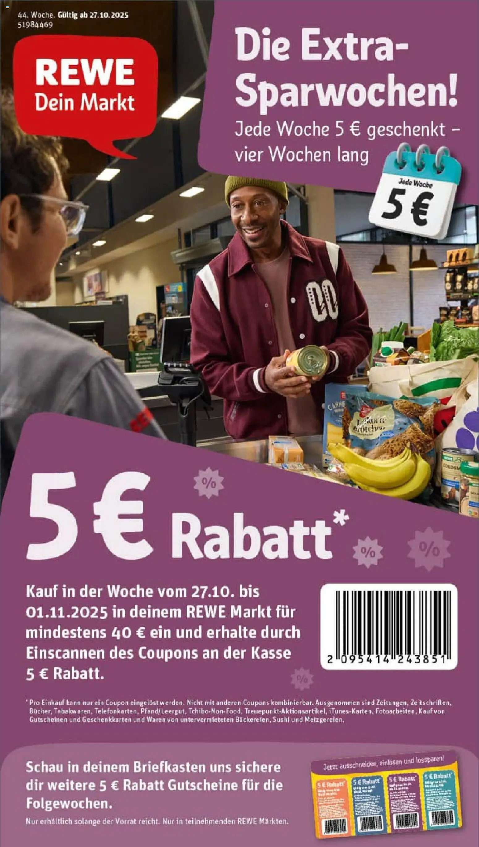 REWE Prospekt ab 26.10.2025 nächste Woche - Prospekt Bargteheide	