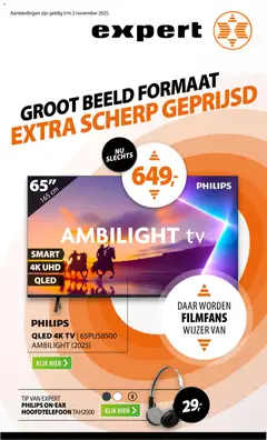Voorbeeld van Folder van winkel Expert geldig vanaf 27-10-2025
