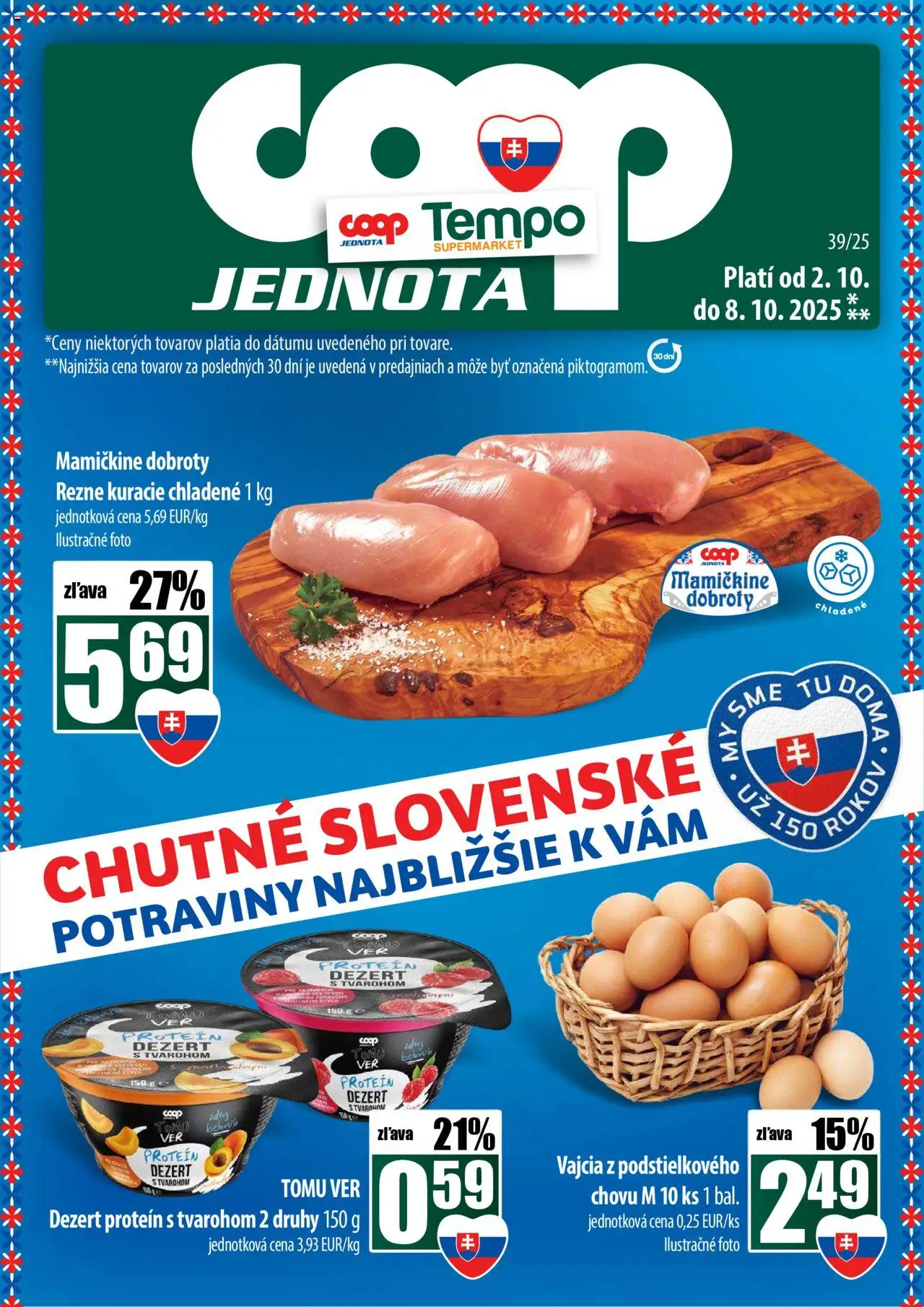 COOP Jednota leták od 02.10.2025 > Široká ponuka online