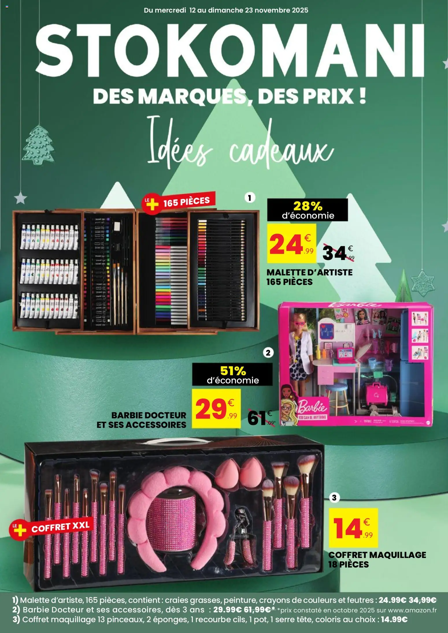 Prévisualisation de Catalogue Idées cadeaux du magasin Stokomani formulaire valide 12/11/2025