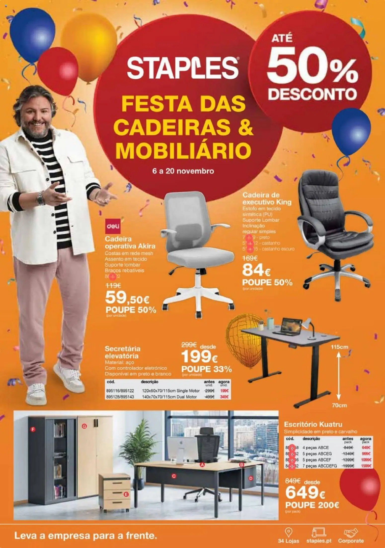 Staples Folheto de 06/11/2025 - catálogo esta semana - página 1