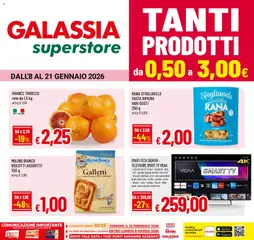 Anteprima dell'opuscolo Volantino Superstore dal negozio Galassia valido da 08/01/2026