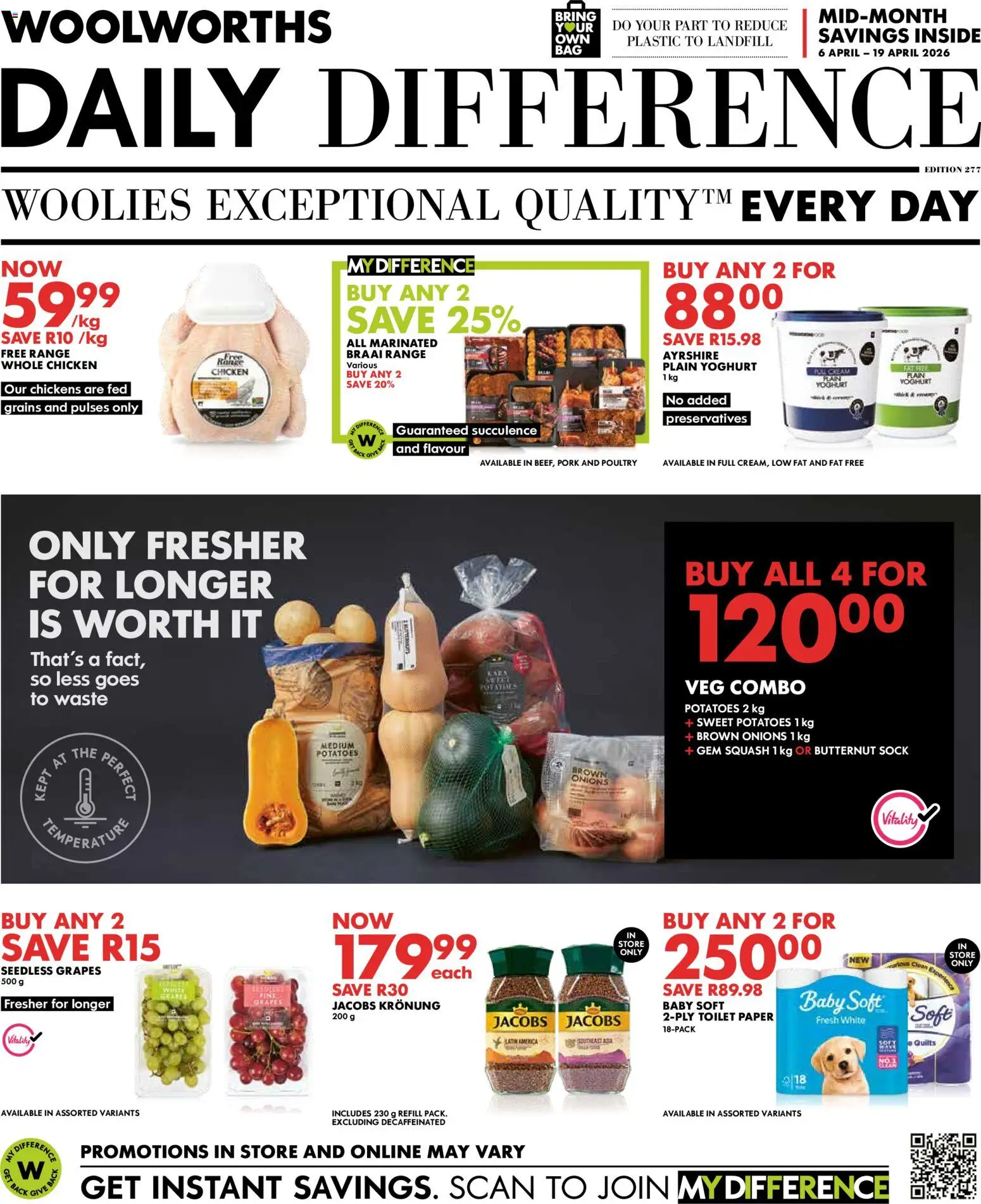 Preview of Woolworths flyer valid from 06/04/2026