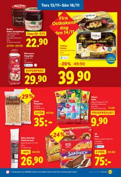 Förhandsgranska reklamblad Aktuella reklamblad Lidl från butik Lidl gäller från 10/11/2025 | Sida : 26
