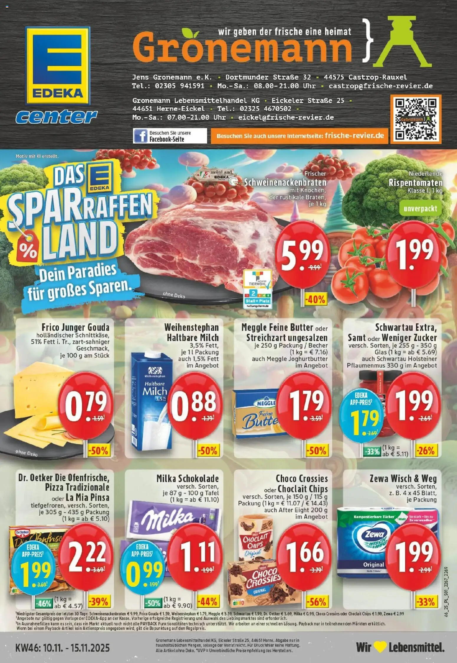 Vorschau von dem Prospekt des Geschäftes Edeka, gültig ab dem 10.11.2025