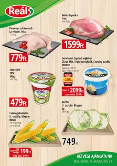 Reál - Bevásárló hétvége - Kelet Magyarország megtekintése, amely érvényes 2025.07.31.-től