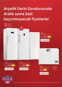 Arçelik Katalog 01.12.2025 - Broşürünün önizlemesi | Strana: 15