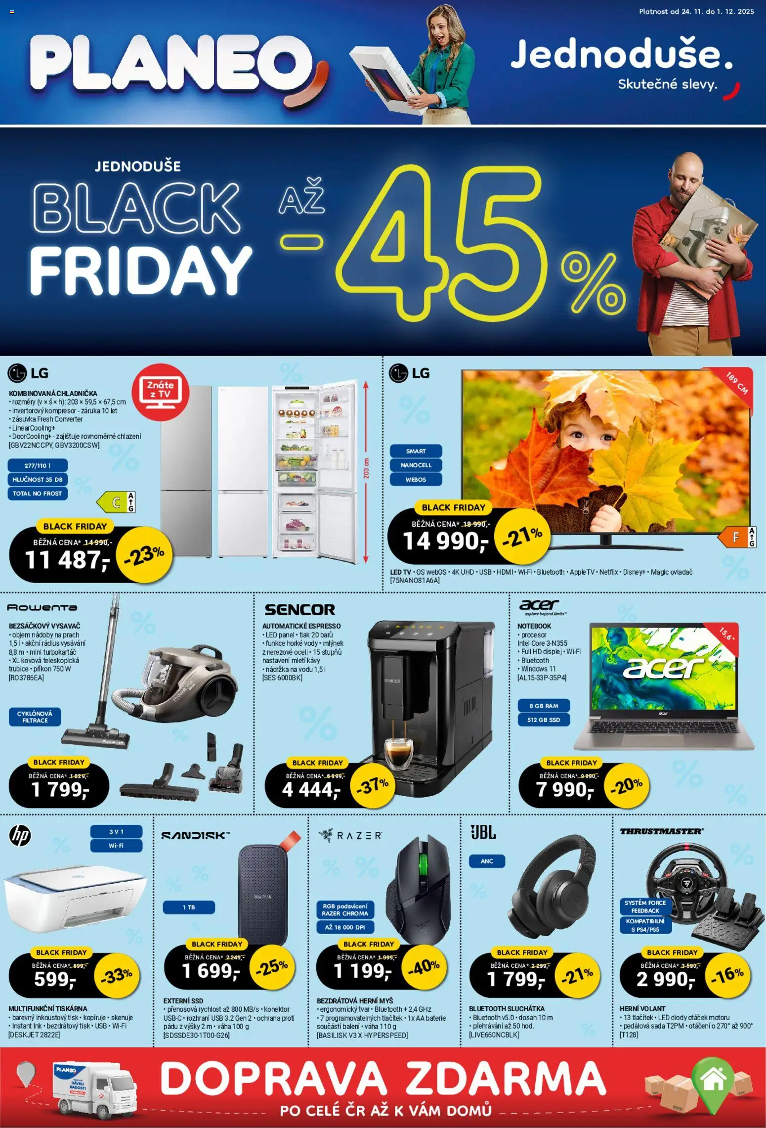 Náhled nabídky: Planeo Elektro Black Friday platný od 24.11.2025