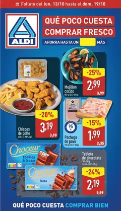 Vista previa del folleto de la tienda Aldi válido desde el 13/10/2025 