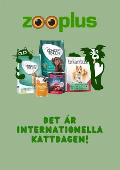 Förhandsgranska reklamblad Aktuella reklamblad Zooplus från butik Zooplus gäller från 04/08/2025