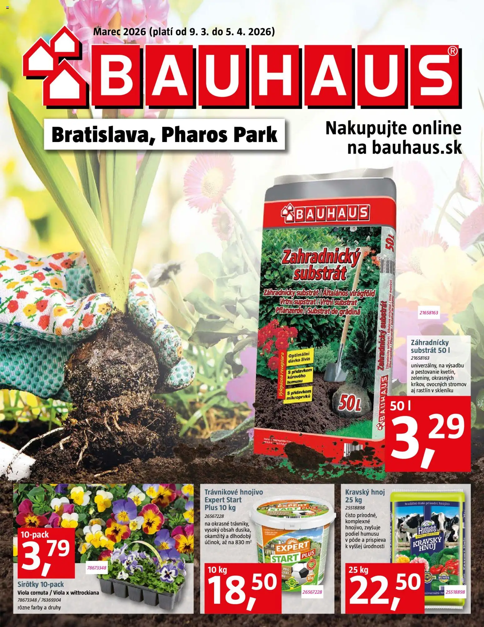 Náhľad Bauhaus letáku platného od 09.03.2026