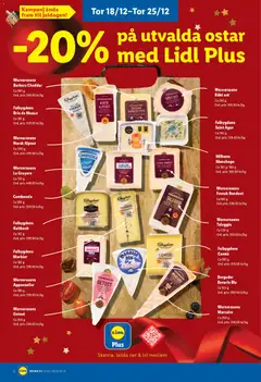 Förhandsgranska reklamblad Aktuella reklamblad Lidl från butik Lidl gäller från 15/12/2025 | Sida: 24