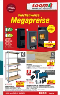 Vorschau von dem Prospekt des Geschäftes Toom Baumarkt, gültig ab dem 07.02.2026