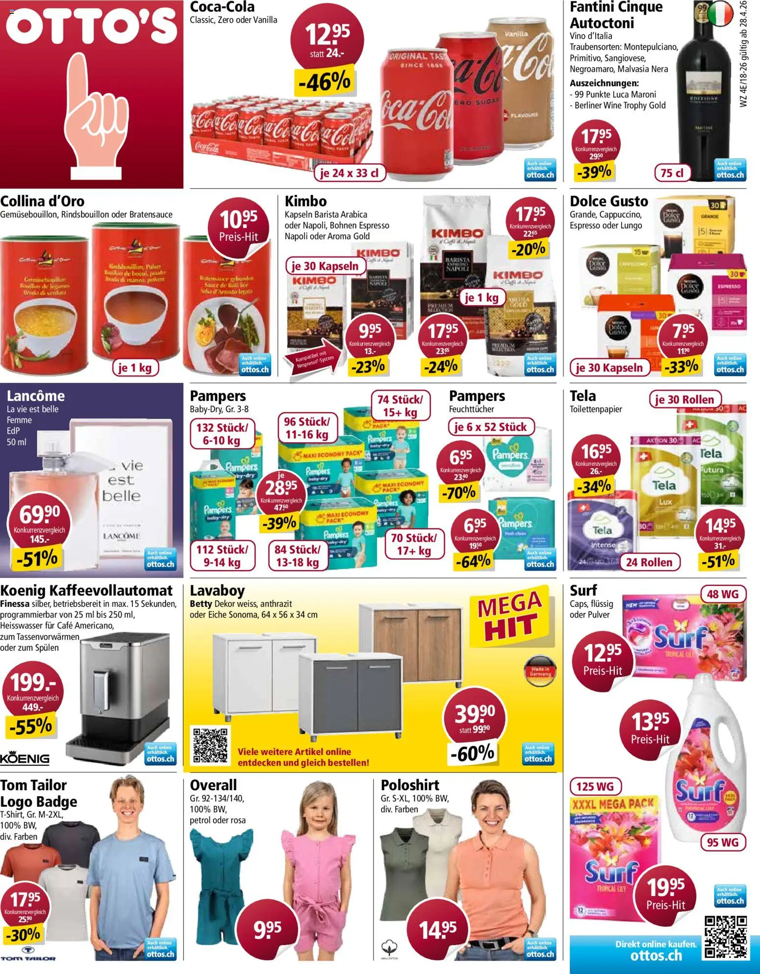 Vorschau des Merkblatts Otto's aktionen vom Shop Otto's gültig von 28.04.2026 bis 04.05.2026