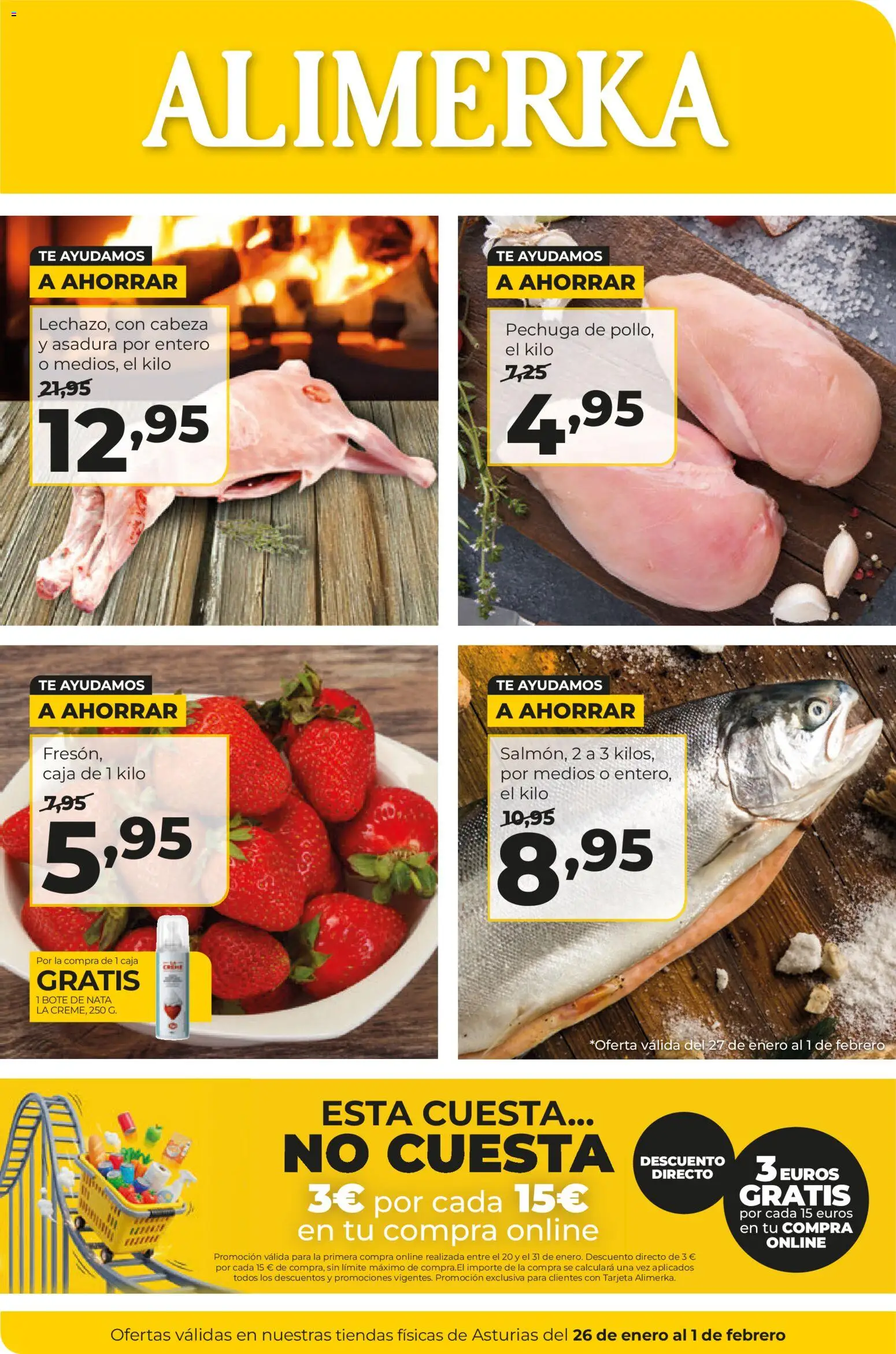 Vista previa del folleto de la tienda Alimerka válido desde el 26/01/2026 