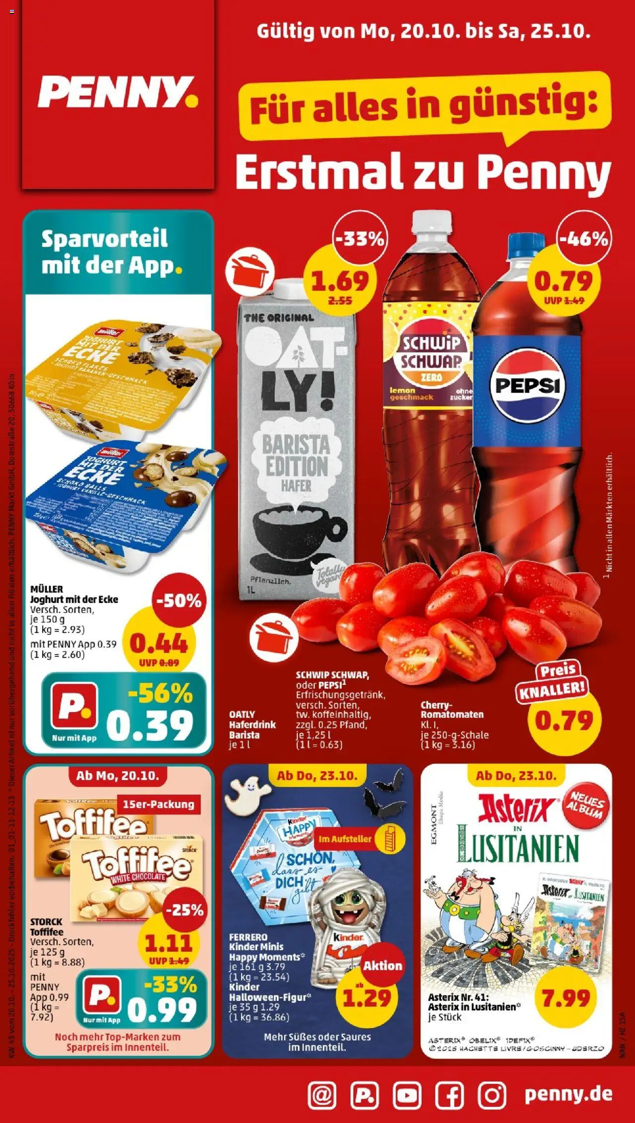 Penny Prospekt ab 20.10.2025 - Sachsen