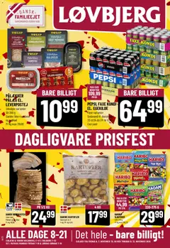 Eksempel på tilbudsavis Tilbudsavis fra butik Løvbjerg gyldig fra 07/11/2025