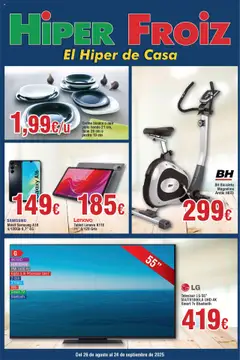 Vista previa del folleto de la tienda Froiz válido desde el 26/08/2025 