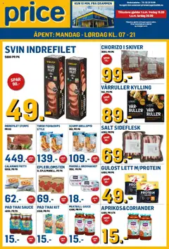 Forhåndsvis Kundeavis fra butikk Price Lagerbutikk gyldig fra 19/09/2025