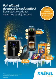 Voorbeeld van Folder van winkel Krëfel geldig vanaf 02/12/2025