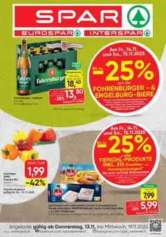 Vorschau der Angebote: Spar Aktuelle Angebote gültig ab 13.11.2025