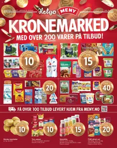 Forhåndsvis Kundeavis Helgø fra butikk Meny gyldig fra 11/08/2025