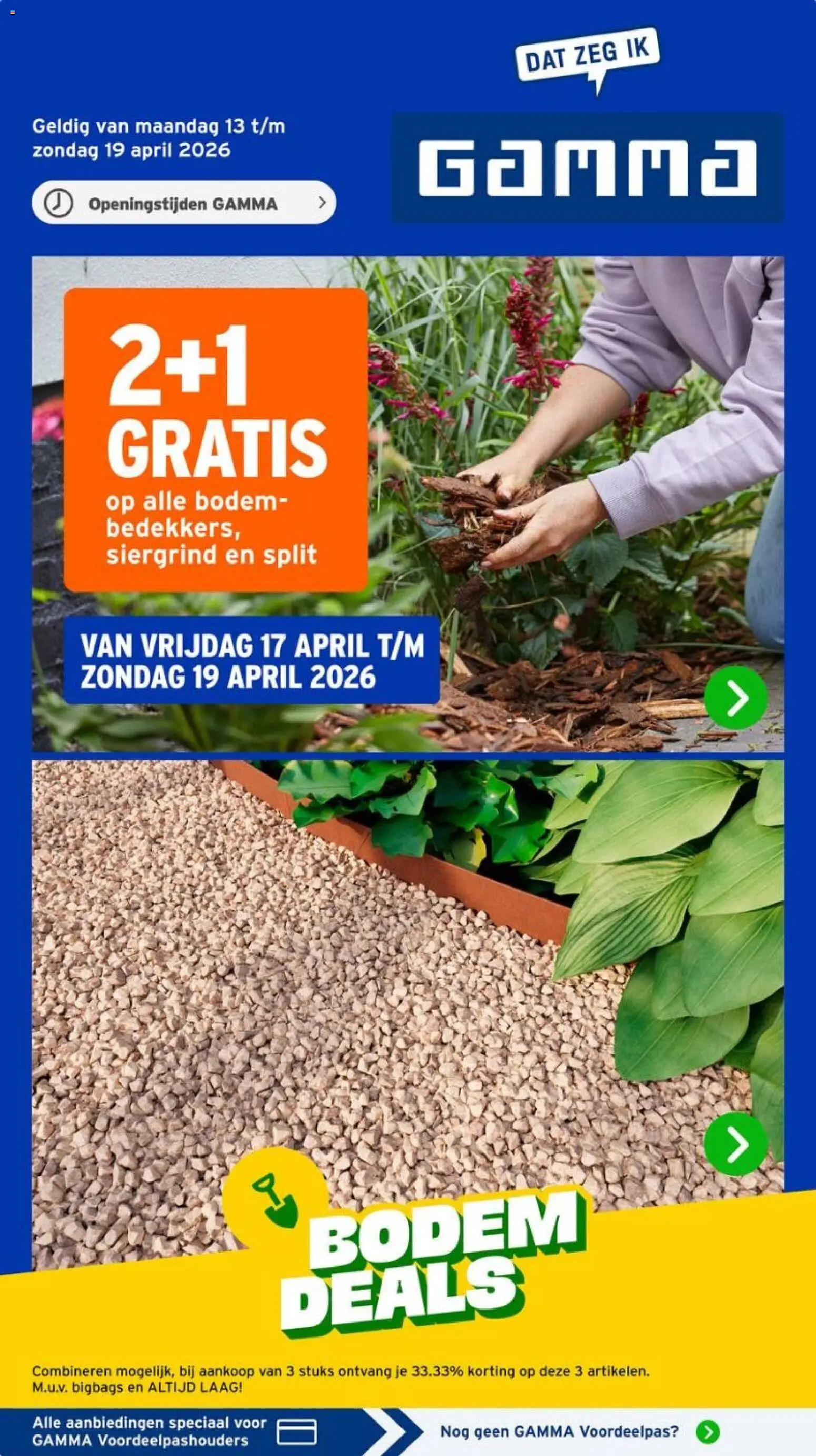 Voorbeeld van GAMMA folder van winkel GAMMA geldig vanaf 13-04-2026