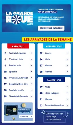 Prévisualisation de Catalogue de la semaine 50 du magasin Aldi formulaire valide 09/12/2025 | Page: 3
