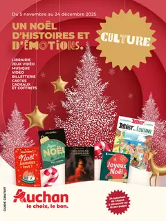 Prévisualisation de Un Noël d'histoires et d'émotions du magasin Auchan formulaire valide 05/11/2025