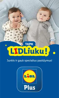 LIDL parduotuvės leidinio Leidinys Lidlliukai galiojančio nuo 2025.05.01 peržiūra
