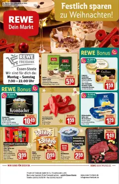 Vorschau von dem Prospekt des Geschäftes Rewe, gültig ab dem 15.12.2025