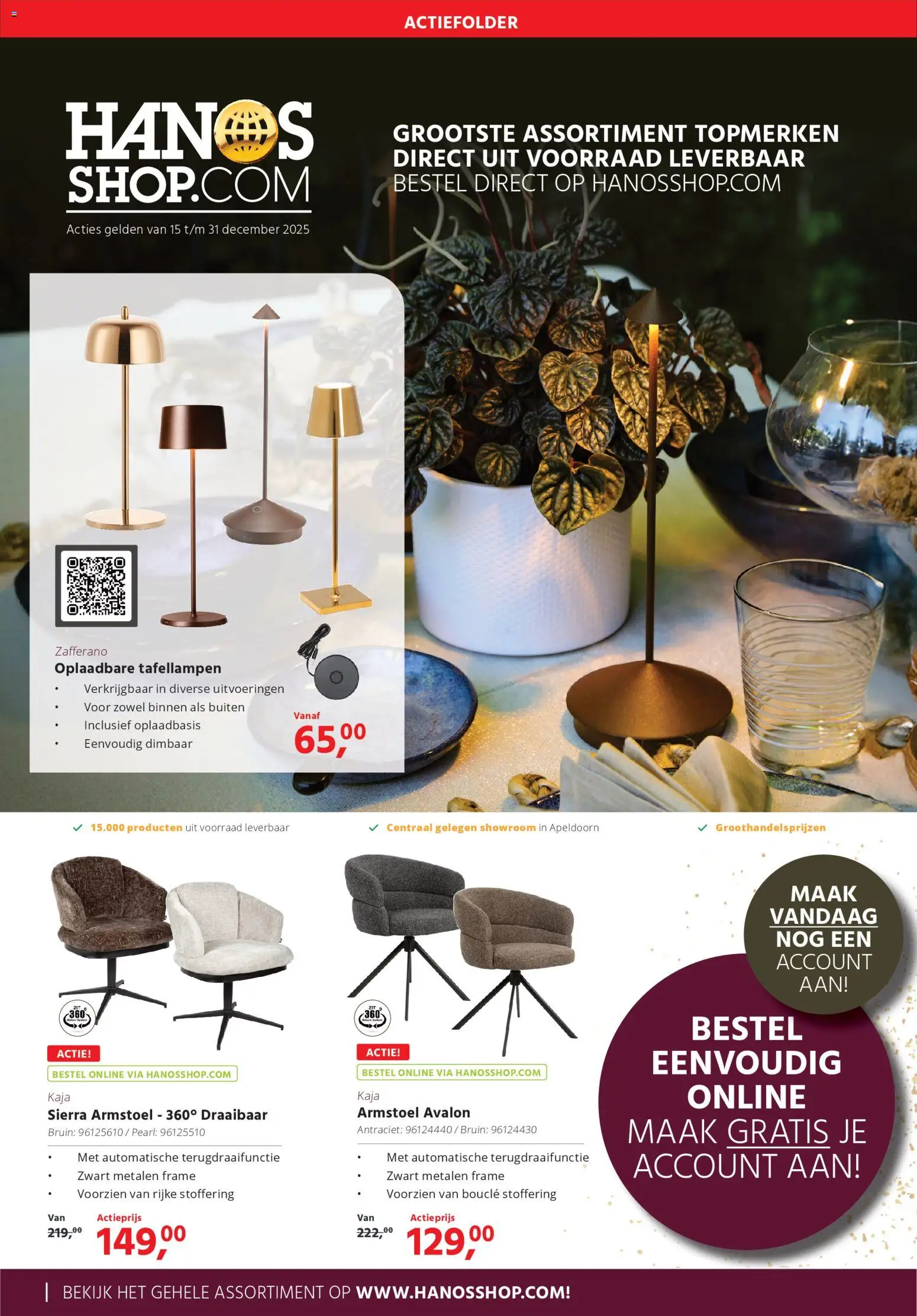 Voorbeeld van Hanos shop folder 26/2025 van winkel Hanos geldig vanaf 15-12-2025