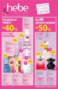 Pogląd gazetki "Gazetka" ze sklepu Hebe ważnej od 17.02.2026