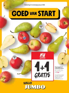 Voorbeeld van Folder week 1 van winkel Jumbo geldig vanaf 01-01-2026