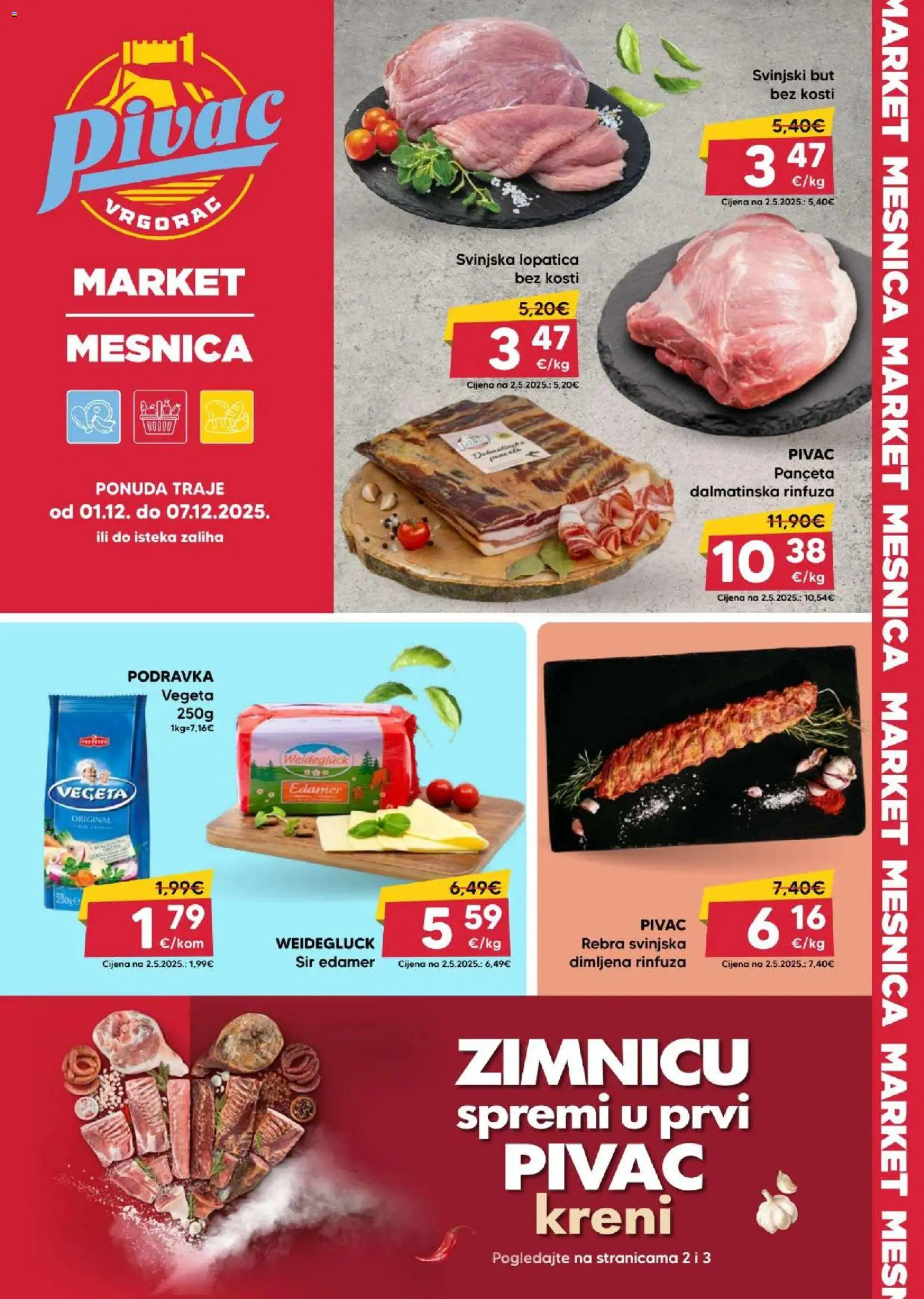 Pregled letka Katalog trgovine Pivac vrijedi od 01.12.2025