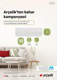 Arçelik Arçelik - İklimlendirme Kataloğu 16.04.2026 - Broşürünün önizlemesi