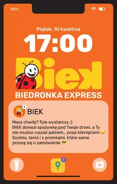 Pogląd gazetki "Biedronka gazetka - Biek" ze sklepu Biedronka ważnej od 10.04.2026